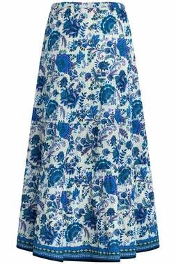 NEW BILA77 women's lotus skirt in blue